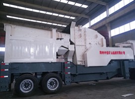 郑州天博:创新制造新型移动破碎站设备