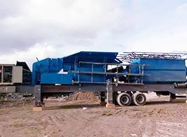 天博矿机移动破碎站设备和建筑垃圾会碰撞出怎样的火花?