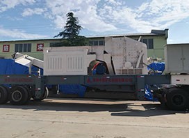 天博矿机移动式建筑垃圾破碎机给力城市资源化处理