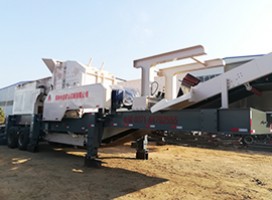 天博移动破碎站在雄安新区安家,帮助他的老板解决城市建筑垃圾