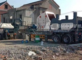 天博矿机建筑垃圾破碎站让旧城换新颜