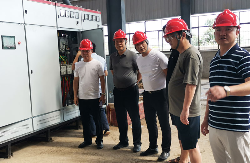 天博矿机技术工程师亲临现场指导