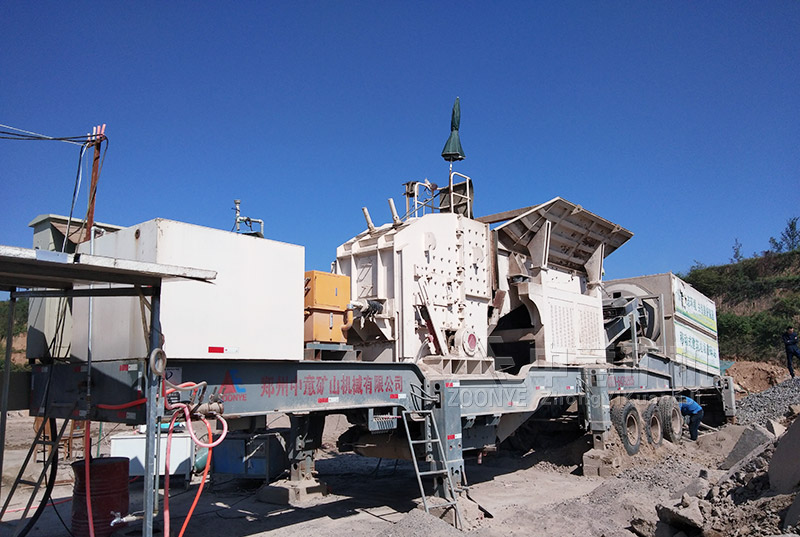 河南郑州混凝土粉碎项目