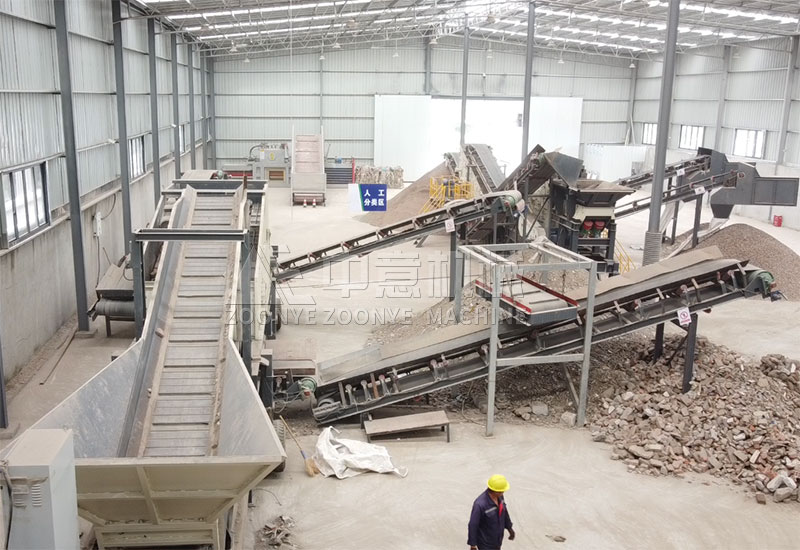 建筑装修垃圾处理生产线 建筑装修垃圾处理生产线