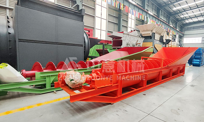 扬帆远航!天博机械再发全套砂石设备到海外市场