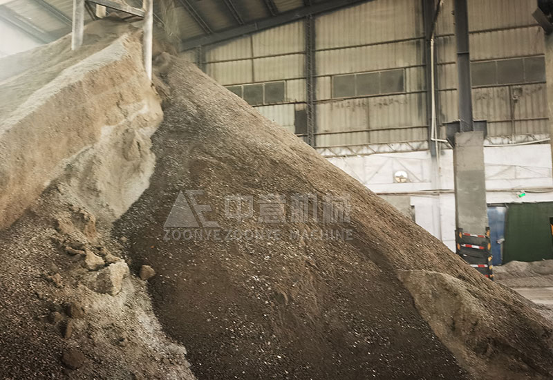 处理后的物料-渣土 处理后的物料-渣土