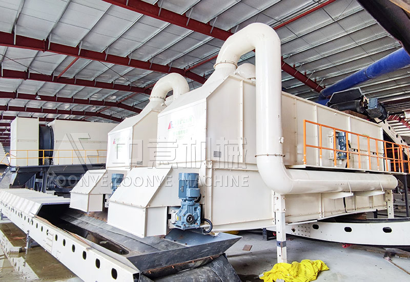 滚筒筛+综合风选机 滚筒筛+综合风选机