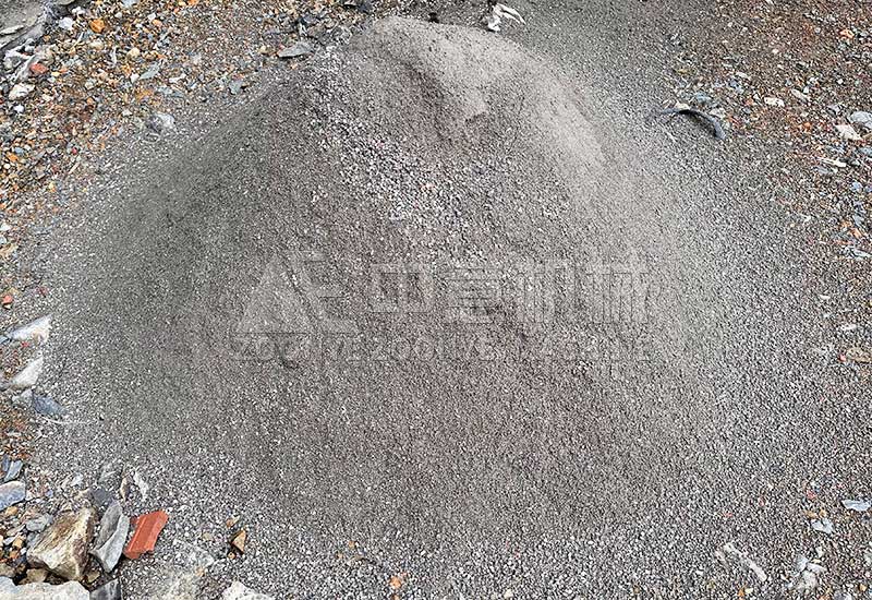 筛分出的细沙 筛分出的细沙